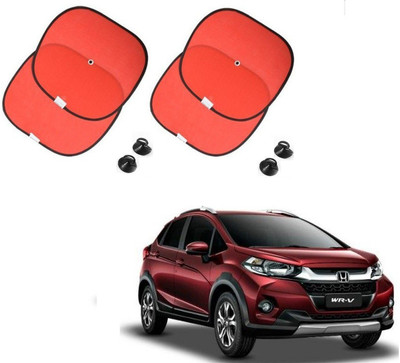 AuTO ADDiCT Side Window Sun Shade For Honda WRV(Red)