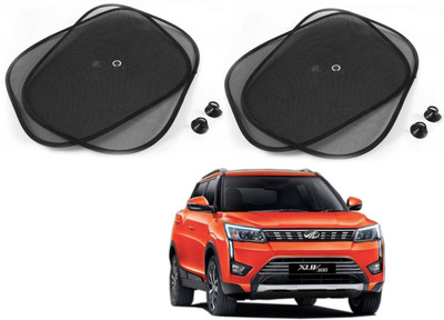 AuTO ADDiCT Side Window Sun Shade For Mahindra Range Rover(Black)