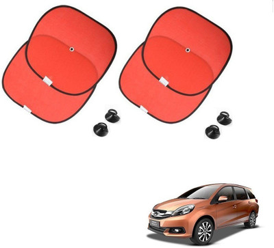 AuTO ADDiCT Side Window Sun Shade For Honda Mobilio(Red)
