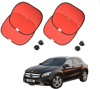 AuTO ADDiCT Side Window Sun Shade For Mercedes Benz GLA-Class(Red)