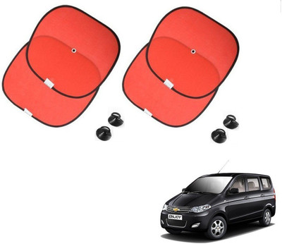 AuTO ADDiCT Side Window Sun Shade For Chevrolet Enjoy(Red)