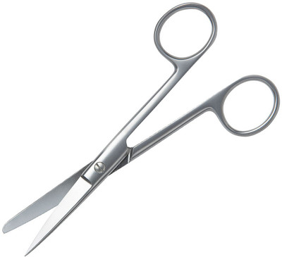 ALPHA SURGICAL DRESSING SCISSOR 6'' / SHARP & BLUNT STAINLESS STEEL Straight Dissecting Scissors(Blunt/Sharp Blades)