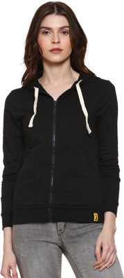 CAMPUS SUTRA Full Sleeve Solid Women Sweatshirt