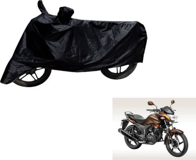 THE REAL ARV Two Wheeler Cover for Hero(Hunk, Black)