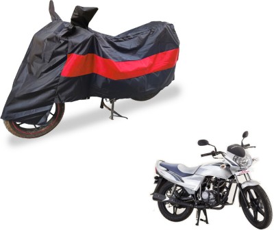 Auto Hub Two Wheeler Cover for LML(Freedom, Black, Red)