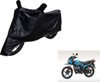 AutoRetail Two Wheeler Cover for Hero(Passion Pro, Black)