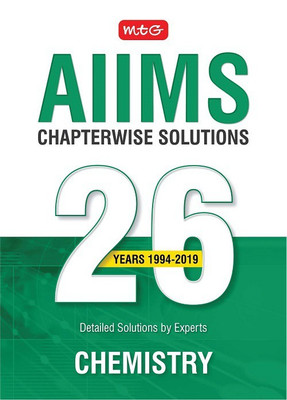 26 Years Aiims Chapterwise Solutions -Chemistry(English, Paperback, unknown)