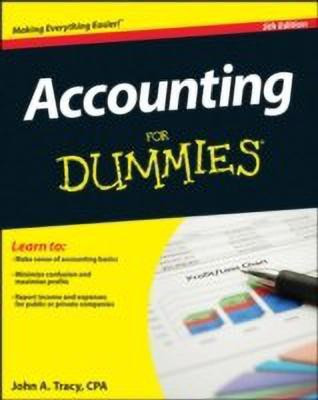 Accounting For Dummies(English, Paperback, Tracy John A.)