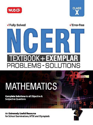 Ncert Text Book+Exemplar Problems-Solutions Mathematics Class 10(English, Paperback, unknown)