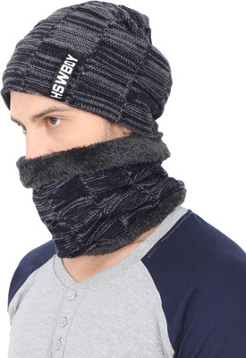 FabSeasons Solid Skull Cap Cap