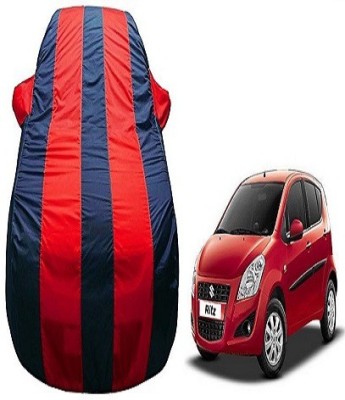 Frap Car Cover For Maruti Suzuki Ritz (With Mirror Pockets)(Red, Blue)