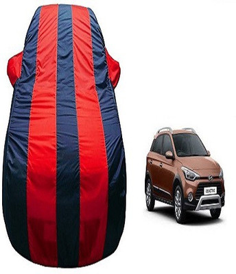 Frap Car Cover For Hyundai i20 Active (With Mirror Pockets)(Red, Blue)