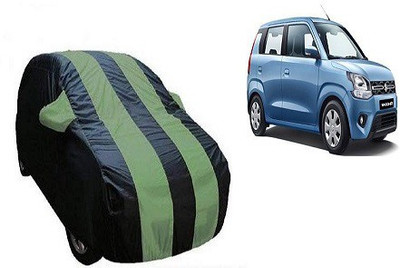 Frap Car Cover For Maruti Suzuki WagonR (With Mirror Pockets)(Green, Blue, For 2019 Models)