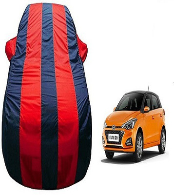 Frap Car Cover For Hyundai Elite i20 (With Mirror Pockets)(Red, Blue)