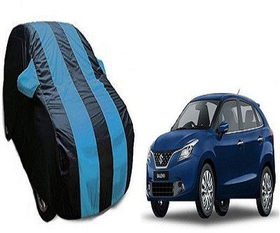 Frap Car Cover For Maruti Suzuki Baleno (With Mirror Pockets)(Blue, Blue)