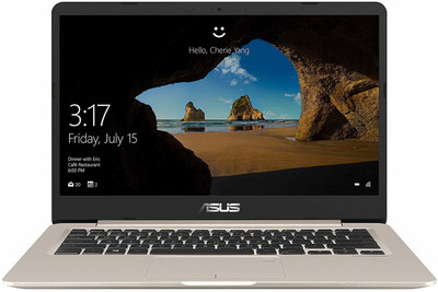 Asus Vivobook S14 Core i7 8th Gen - (8 GB/512 GB SSD/Windows 10 Home) S4O6UA-BM191T Laptop(14 inch, Icicle Gold)