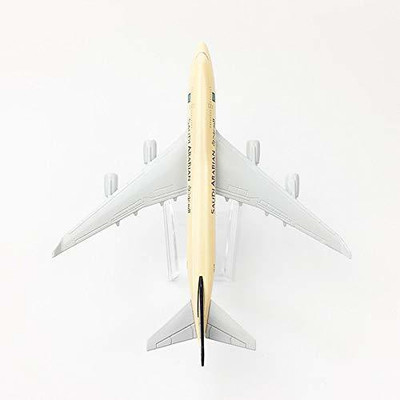 Sage Square 1 Compartments Metal Aircraft Model(White)