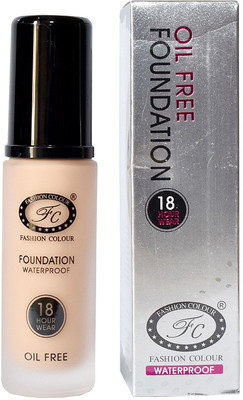 FC Foundation WATERPROOF & OIL FREE With High Coverage (Rose blush 40ml) Foundation(Rose blush, 40 ml)