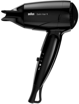 Braun Satin HD130 HD 130 Hair Dryer(1200 W, Black)