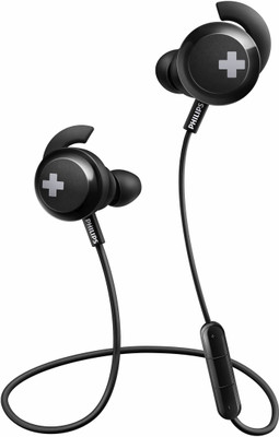 Philips SHB4305BK Bluetooth Headset (Black, In the Ear)