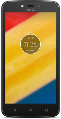 (Refurbished) Motorola Moto C Plus (Starry Black, 16 GB)(2 GB RAM)