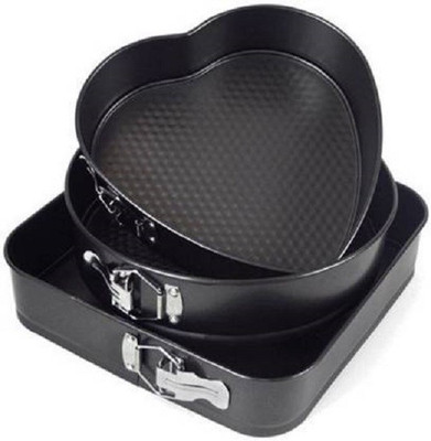 MASTER ROYAL BACKNCOOK TOOLS Aluminium Cake Mould 3(Pack of 3)