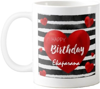 GNS Ekaparana Happy Birthday Romantic Love Quotes 66 Ceramic Coffee Mug(325 ml)