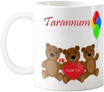 GNS Tarannum I Love You Romantic Quotes 68 Ceramic Coffee Mug(325 ml)