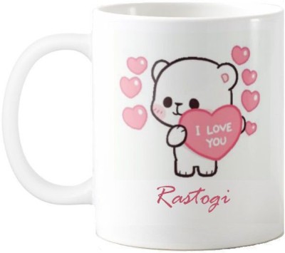 Exocticaa Rastogi I Love You Romantic Quotes 67 Ceramic Coffee Mug(325 ml)