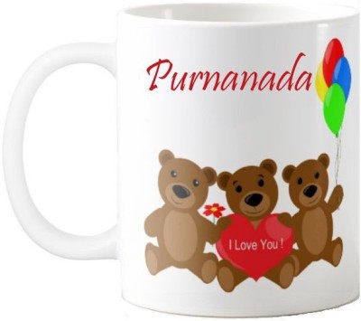 GNS Purnanada I Love You Romantic Quotes 68 Ceramic Coffee Mug(325 ml)