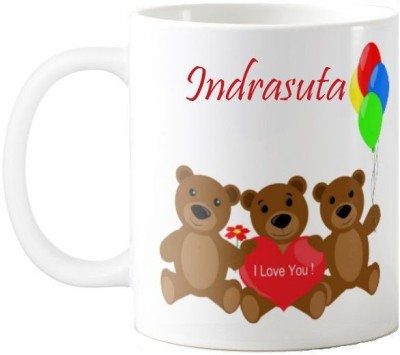 GNS Indrasuta I Love You Romantic Quotes 68 Ceramic Coffee Mug(325 ml)