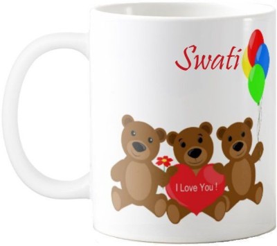 GNS Swati I Love You Romantic Quotes 68 Ceramic Coffee Mug(325 ml)