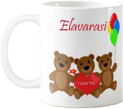 GNS Elavarasi I Love You Romantic Quotes 68 Ceramic Coffee Mug(325 ml)