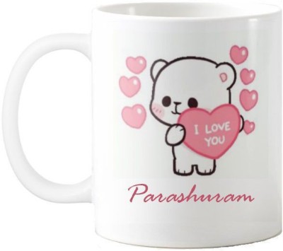 Exocticaa Parashuram I Love You Romantic Quotes 67 Ceramic Coffee Mug(325 ml)