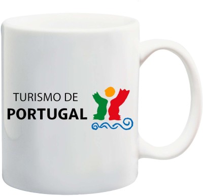 Bigmegamart Funny Creative Tourism Of Portugal Ceramic Coffee Mug(350 ml)