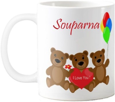 GNS Souparna I Love You Romantic Quotes 68 Ceramic Coffee Mug(325 ml)