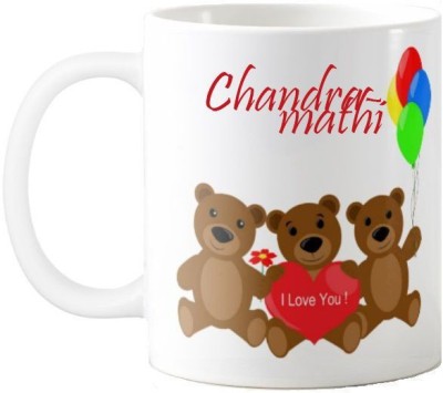 GNS Chandramathi I Love You Romantic Quotes 68 Ceramic Coffee Mug(325 ml)