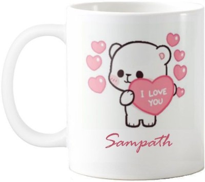 Exocticaa Sampath I Love You Romantic Quotes 67 Ceramic Coffee Mug(325 ml)