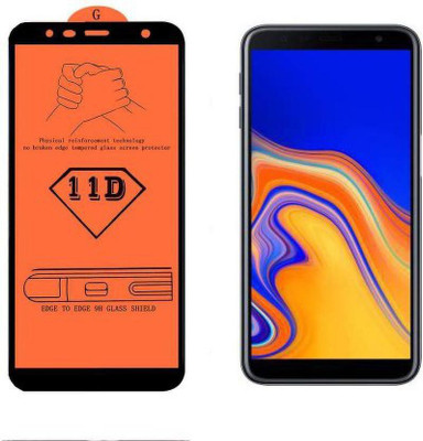 Express Buy Edge To Edge Tempered Glass for Samsung Galaxy J4 Plus(Pack of 1)