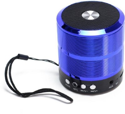 PERU MP_5953RM_S10 Speaker//887 Speaker//Pocket Speaker//Wireless Speaker 3 W Bluetooth Speaker(Blue, 4.2 Channel)