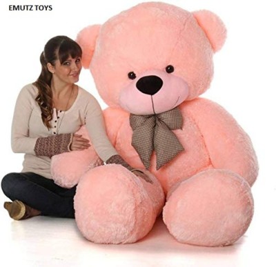 emutz 3 Feet Teddy Bear Jumbo - 91 cm (Pink)  - 91 cm(Pink)