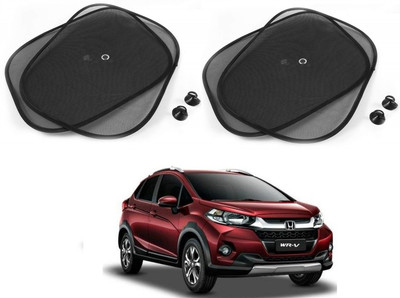 AuTO ADDiCT Side Window Sun Shade For Honda WRV(Black)