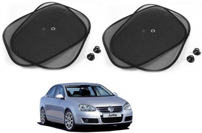 AuTO ADDiCT Side Window Sun Shade For Volkswagen Jetta(Black)