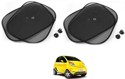 AuTO ADDiCT Side Window Sun Shade For Tata Nano(Black)
