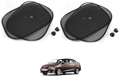 AuTO ADDiCT Side Window Sun Shade For Maruti Suzuki Ciaz(Black)