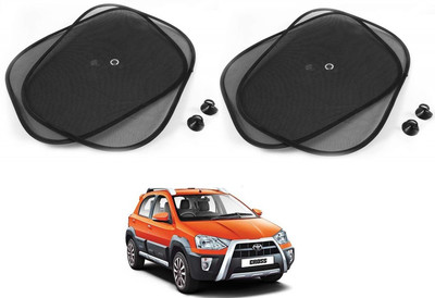 KOZDIKO Side Window Sun Shade For Toyota Etios Cross(Black)