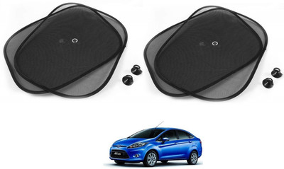 AuTO ADDiCT Side Window Sun Shade For Ford New Fiesta(Black)