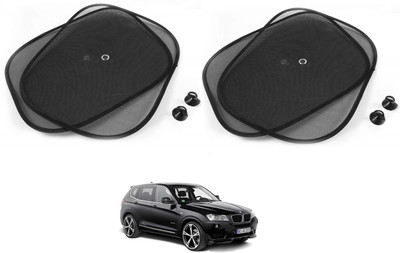 AuTO ADDiCT Side Window Sun Shade For BMW X3(Black)