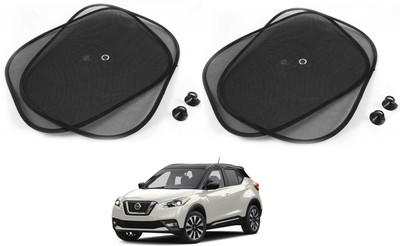 AuTO ADDiCT Side Window Sun Shade For Nissan Kizashi(Black)