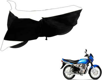 Flipkart SmartBuy Two Wheeler Cover for Bajaj(Black, White)